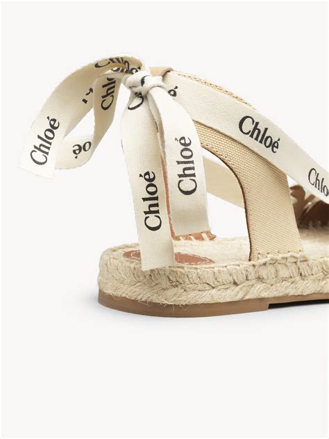 chloe espadrille|chloe espadrilles flat.